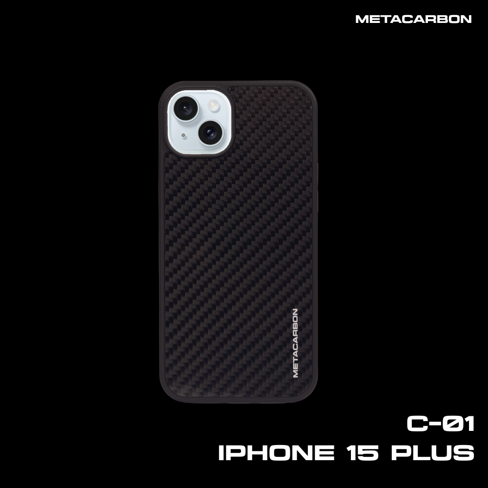 C-01 Twill Weave Carbon Fibre Phone case iPhone Series 15