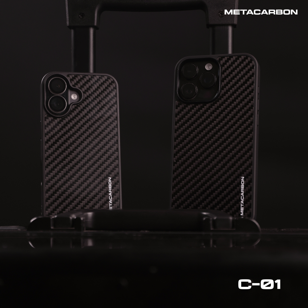 C-01 Twill Weave Carbon Fibre Phone case iPhone 16 Series